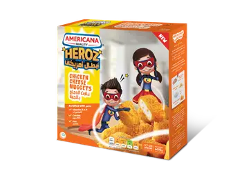 Americana HEROS Chicken Cheese Nuggets 400g