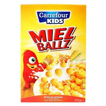 Carrefour KIDS Honey Miel Ballz Cereals 375g