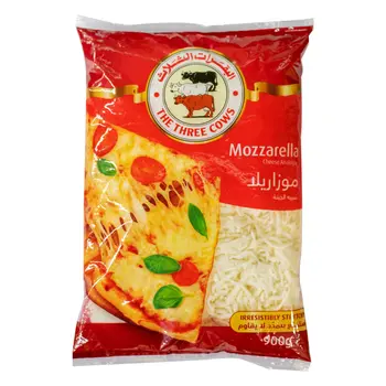 البقرات الثلاث جبنة موزاريلا 900 جم