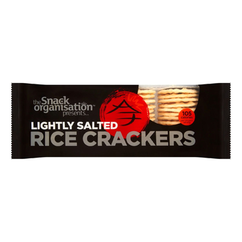 The Snack Organisation Lightly Salted Rice Crackers 100g