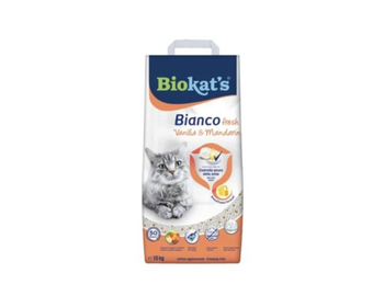 Biokats Bianco Vanilla & Mandarin Cat Litter 10kg