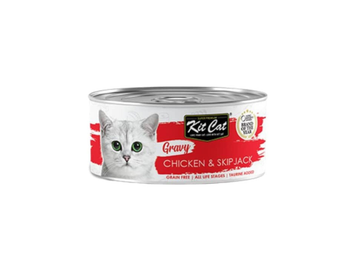 Kit Cat Chicken & Tuna Wet Cat Food 70g