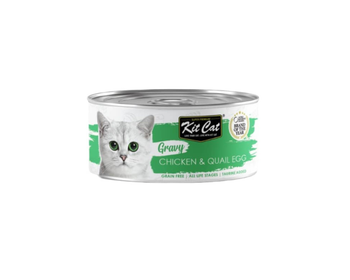 Kit Cat Chicken & Quail Eggs Wet Cat Food 70g