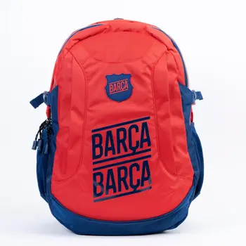 Red Backpack with Main Compartment