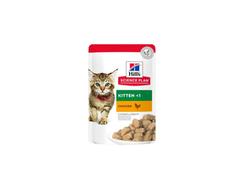Hills Science Plan Chicken Kitten Wet Food 85g
