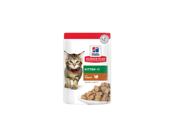 Hills Science Plan Turkey Kitten Wet Food 85g