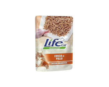 Life Cat Natural Chicken Drumstick Wet Food 70g