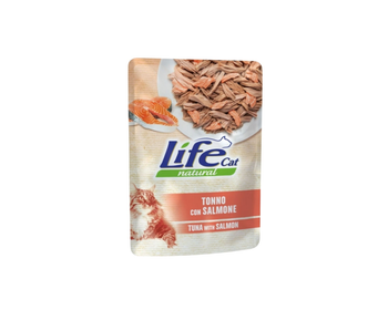 Life Cat Tuna & Salmon Wet Cat Food 70g