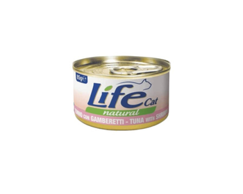 Life Cat Natural Tuna & Shrimp Wet Cat Food 85g