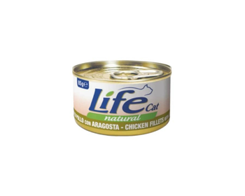 Life Cat Natural Chicken Fillet & Crab Wet Food 85g