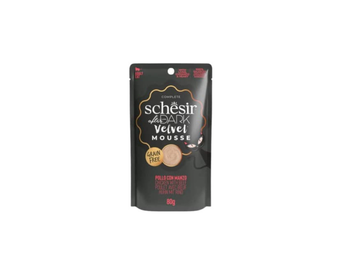 Schesir Dark Velvet Chicken & Beef Mousse for Cats 80g