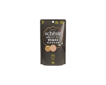 Schesir Dark Velvet Chicken Mousse for Cats 80g
