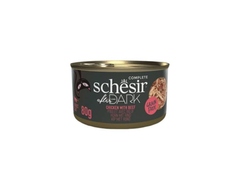 Schesir Chicken & Beef Wet Cat Food 80g