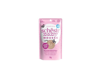 Schesir Baby Chicken & Liver Kitten Food 70g