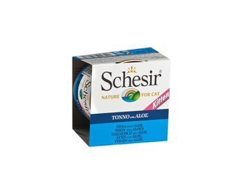 Schesir Tuna Aloe Vera Kitten Wet Food 85g