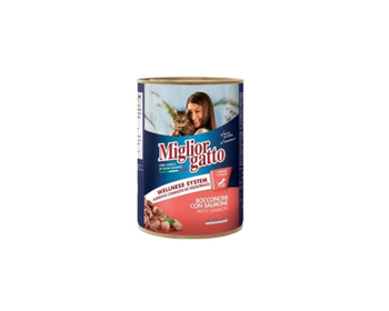 Morando Miglior Gatto Salmon Wet Cat Food 405g