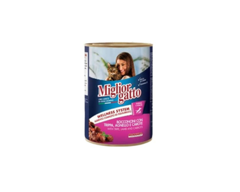 Morando Miglior Gatto Lamb Liver & Carrot Wet Cat Food 405g