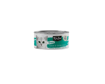 Kit Cat Tuna & Quail Egg Wet Cat Food 70g