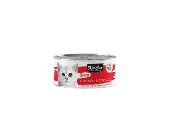 Kit Cat Chicken & Skipjack Wet Cat Food 70g