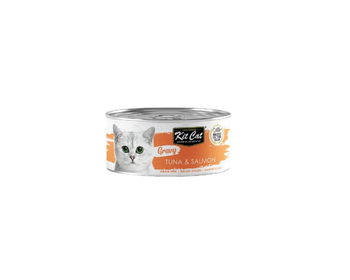 Kit Cat Tuna & Salmon Wet Cat Food 70g