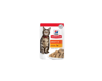 Hills Science Plan Chicken Wet Cat Food 85g