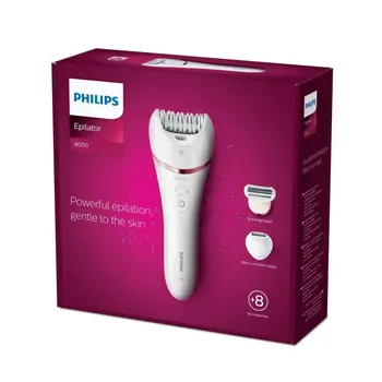 فيلبس ماكينة ازالة الشعر 8000 1قطعة