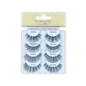 Rima Beauty Siren Black Strip Lashes 1 Piece