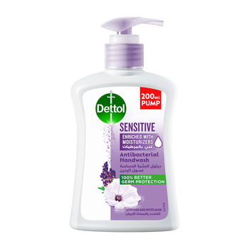 Dettol Sensitive Lavender & White Musk Handwash 200ml