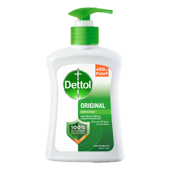 Dettol Original Pine Antibacterial Hand Wash 400ml