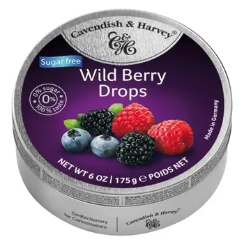 Cavendish & Harvey Wild Berry Sugar-Free Candy 175g