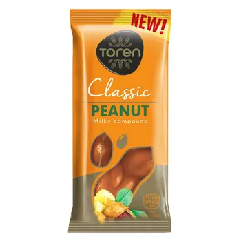 Toren Classic Peanut Milky Chocolate Bar 50g