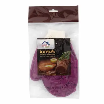 Al Manzel Purple Loofah Glove