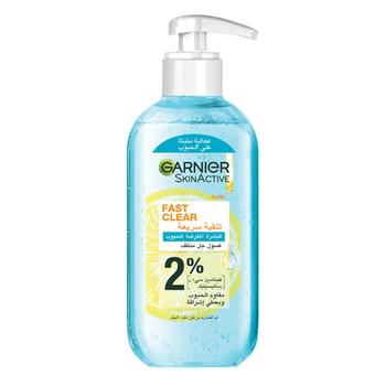 Garnier Skinactive Fast Clear Gel Wash 200Ml
