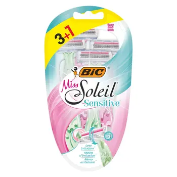 Bic Miss Soleil Sensitive Razor 3+1 Pack