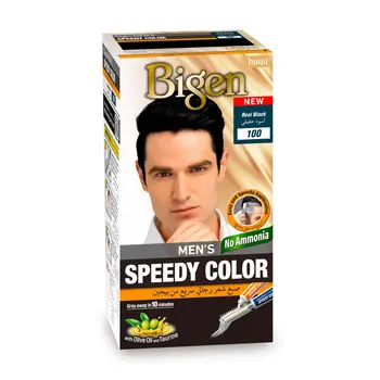 Bigen Speedy Color Natural Black Hair Dye for Men