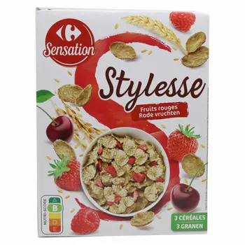 Carrefour Sensation Redberries Cereal 300g