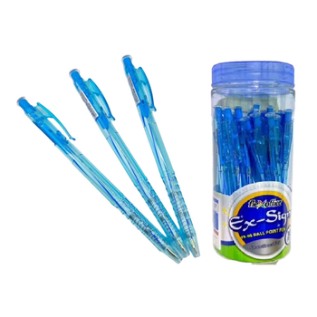 Flex Office Blue Ballpoint Pen 3 Pieces