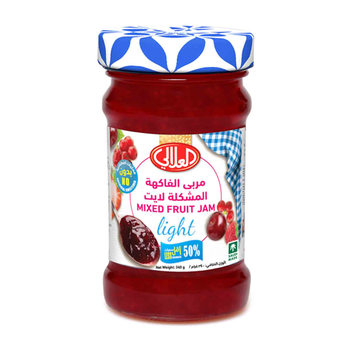 العلالي مربى الفاكهة المشكلة لايت 340جرام