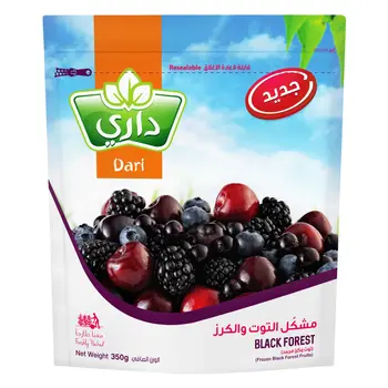 Dari Black Forest Mixed Fruits Frozen 350g
