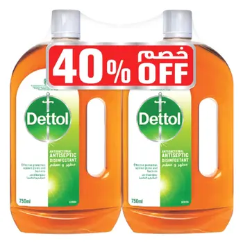 مطهر ديتول 40٪ 2×750مل