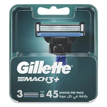جيليت عبوات شفرات ماك 3، 3قطع