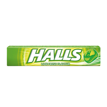 Halls Fresh Lime Flavored Candy 22.4g