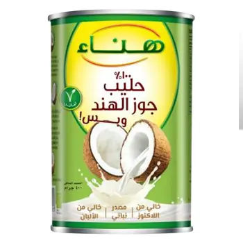 هناء 100% حليب جوز الهند 400مل