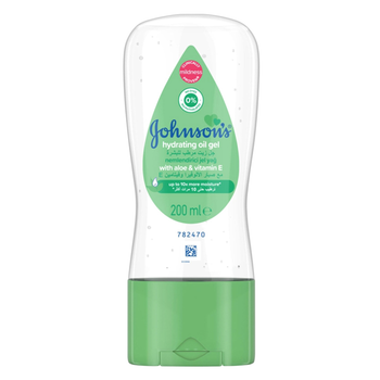 Johnson's Aloe Vera & Vitamin E Baby Oil Gel 200Ml