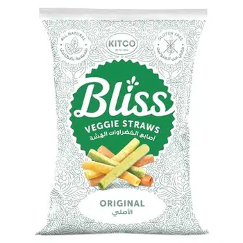 Kitco Bliss Gluten-Free Veggie Straws 27g