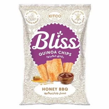 Kitco Bliss Honey BBQ Quinoa Chips 27g