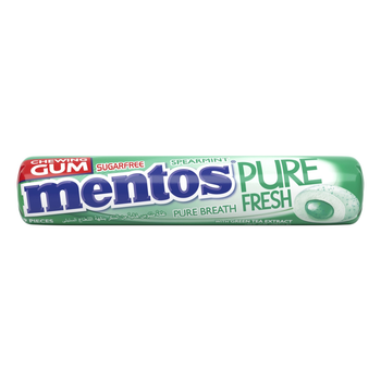 Mentos Pure Fresh Spearmint Sugar-Free Gum 15.75g