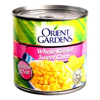 Orient Gardens Whole Kernel Sweet Corn No Sugar 12 Oz
