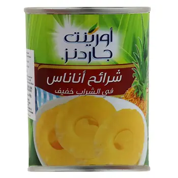 Orient Garden Sliced Pineapple in Syrup 227g