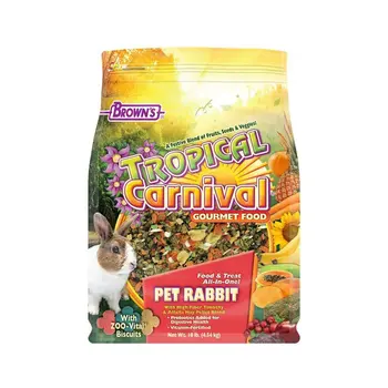 Brown's Tropical Carnival Rabbit Food 2.27kg